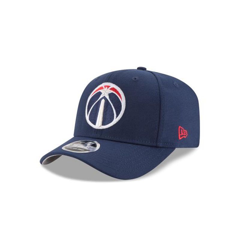 NBA Washington Wizards Otc Stretch Snap 9Fifty Snapback (LNC3498) - Blue New Era Caps